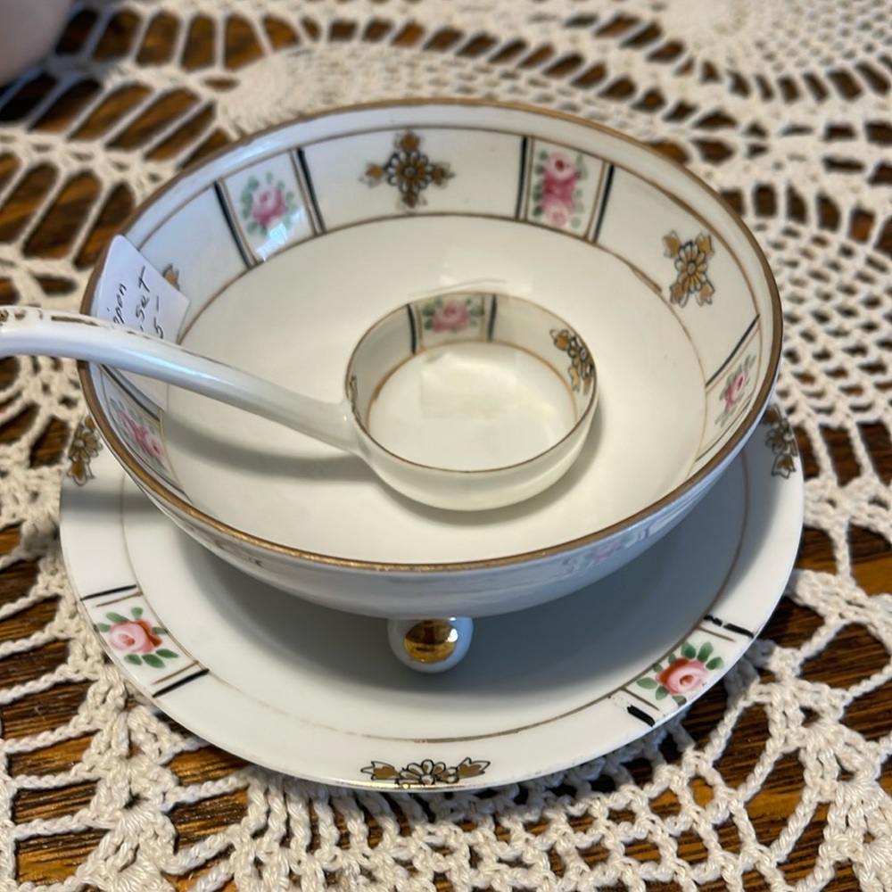 Nippon 3 piece set Bowl Plate Spoon